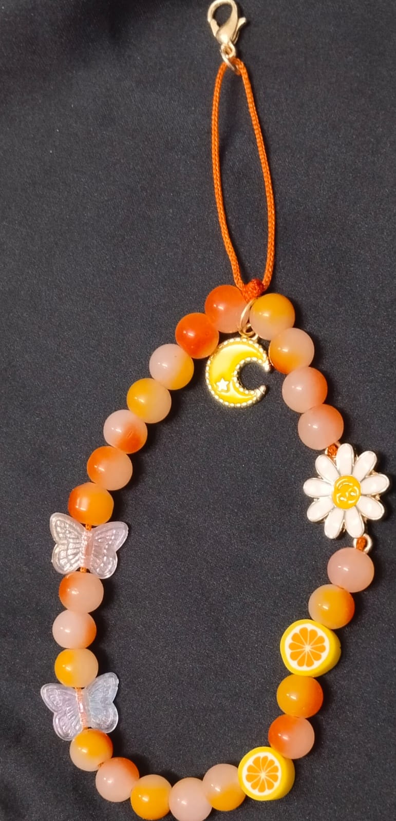 Kivora Phone Charm, Detachable Phone Wrist Strap, Hands-Free Keychain, Clip & Go for Mobile - Adjustable Chain Lanyard, Phone Case Accessories for Women Girls