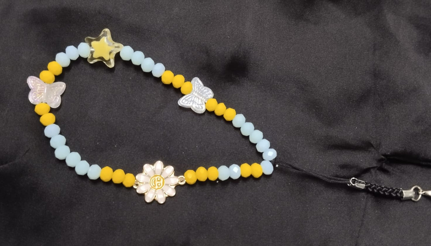 Kivora Phone Charm, Detachable Phone Wrist Strap, Hands-Free Keychain, Clip & Go for Mobile - Adjustable Chain Lanyard, Phone Case Accessories for Women Girls