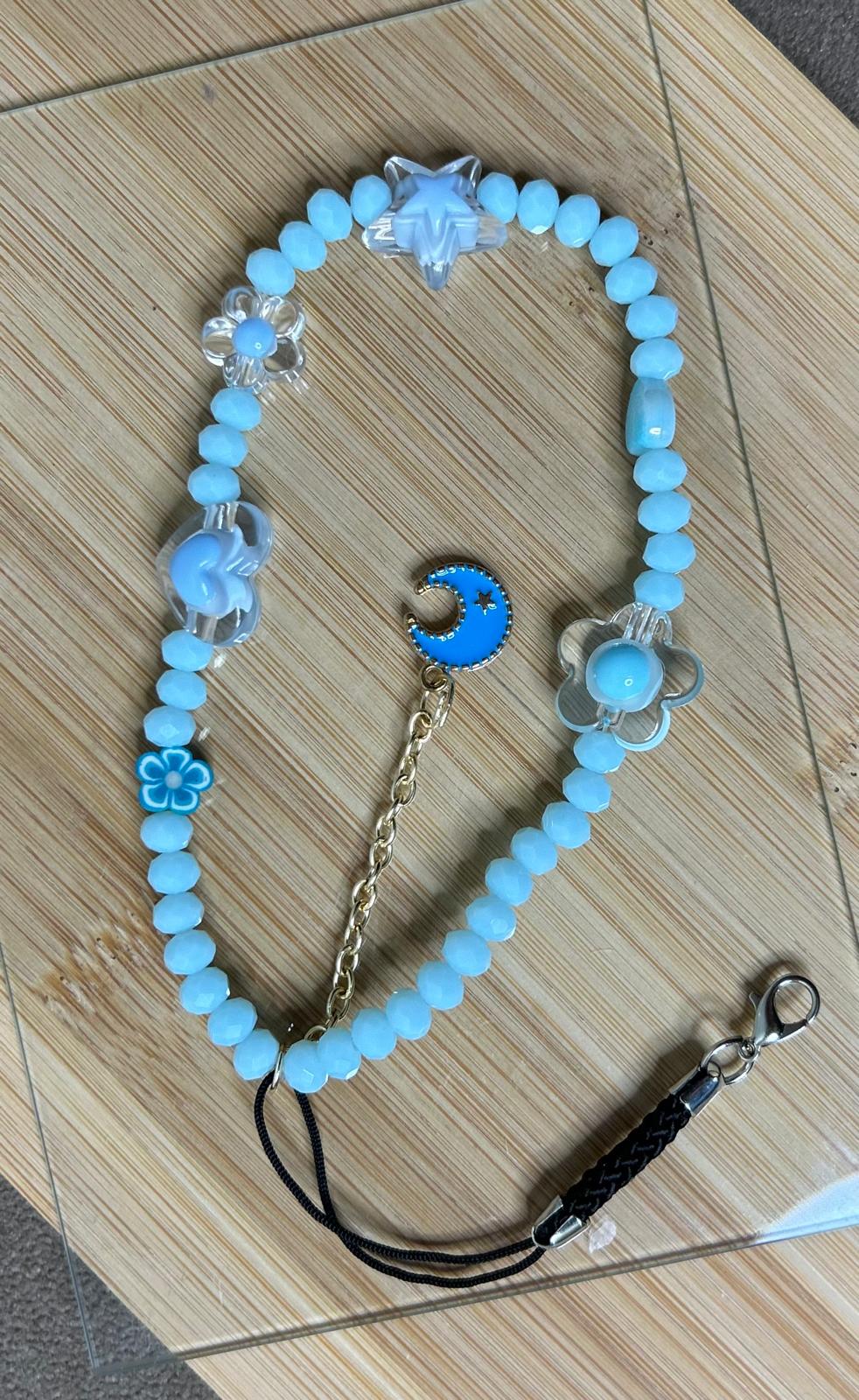 Kivora Phone Charm, Detachable Phone Wrist Strap, Hands-Free Keychain, Clip & Go for Mobile - Adjustable Chain Lanyard, Phone Case Accessories for Women Girls