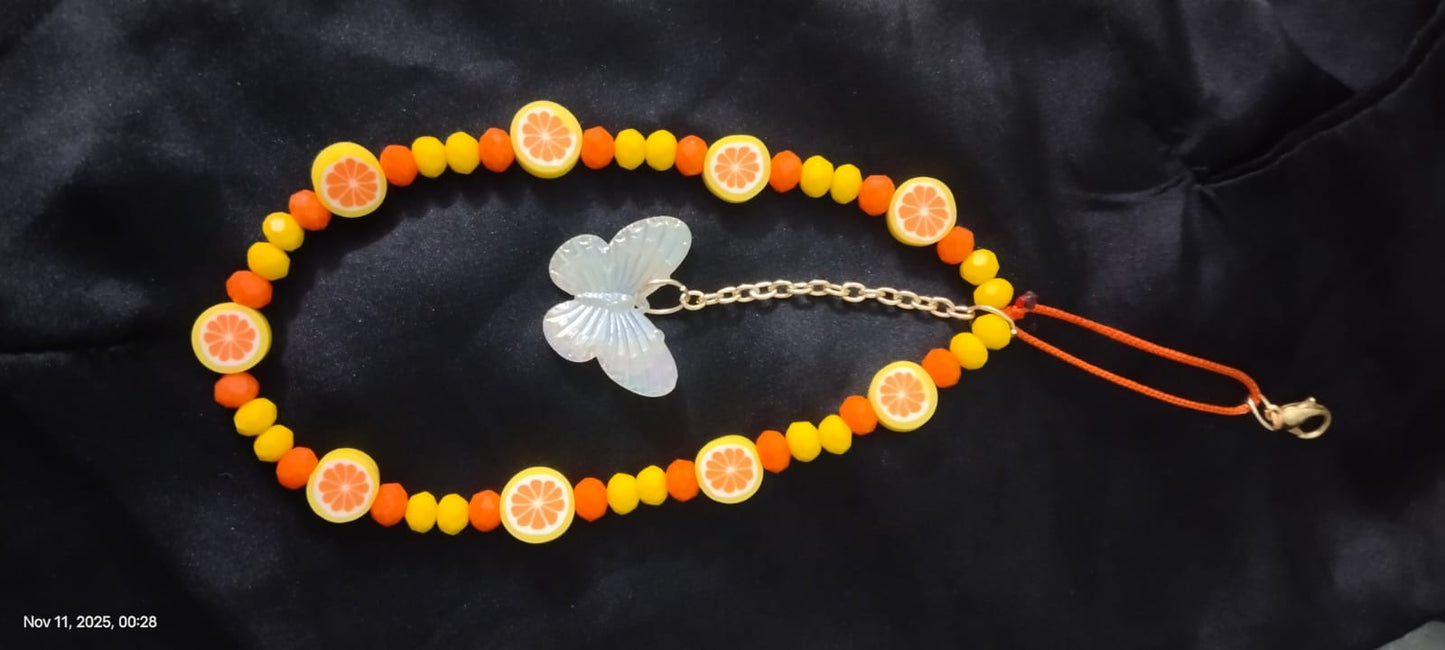 Kivora Phone Charm, Detachable Phone Wrist Strap, Hands-Free Keychain, Clip & Go for Mobile - Adjustable Chain Lanyard, Phone Case Accessories for Women Girls