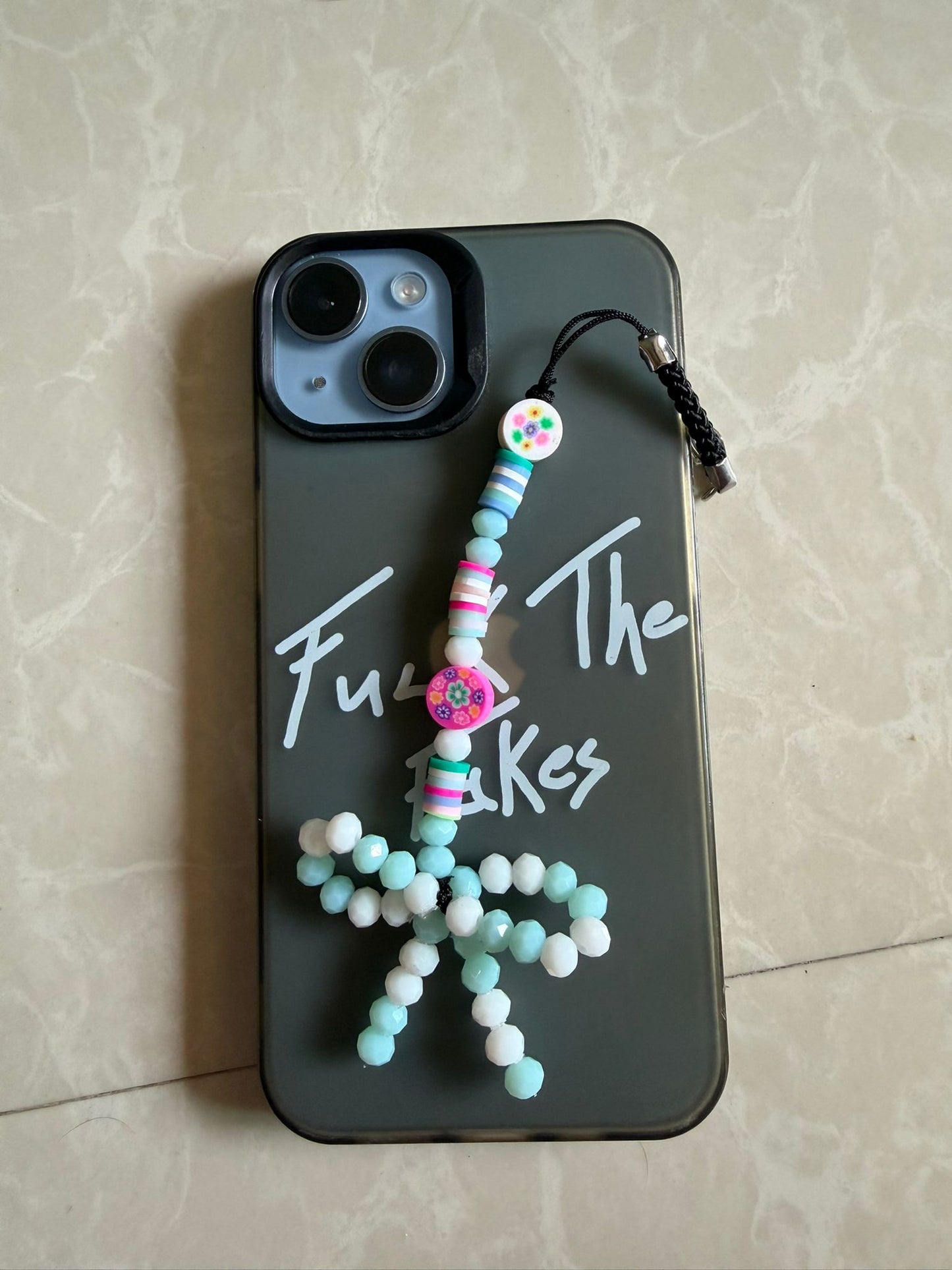 Kivora Phone Charm, Detachable Phone Wrist Strap, Hands-Free Keychain, Clip & Go for Mobile - Adjustable Chain Lanyard, Phone Case Accessories for Women Girls