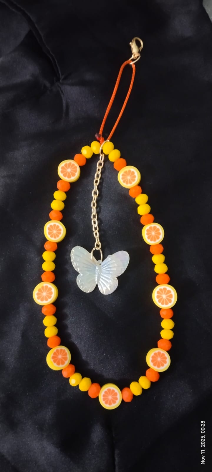 Kivora Phone Charm, Detachable Phone Wrist Strap, Hands-Free Keychain, Clip & Go for Mobile - Adjustable Chain Lanyard, Phone Case Accessories for Women Girls